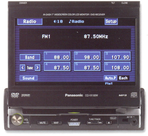 Автомагнитола Panasonic CQ-VX1OOW5
