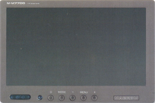 Авто-монитор Macrom M-М7700