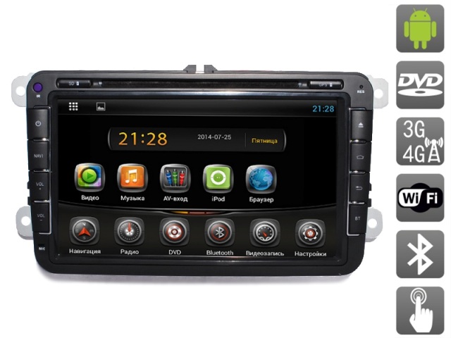 Магнитола AVIS AVS080A (781) Volkswagen Universal Магнитола AVIS AVS080A (781) Volkswagen Universal