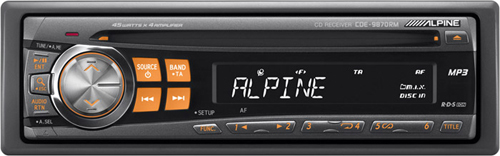 Магнитола Alpine CDE-9870RM Магнитола Alpine CDE-9870RM
