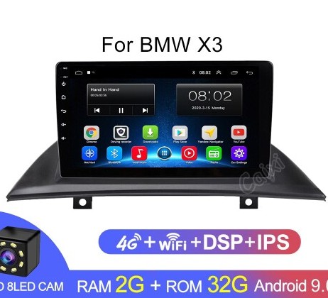   Android 1G-16G BMW X3 E83 2004-2012