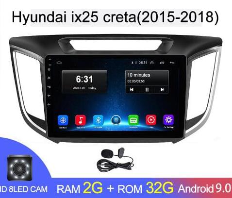   Android 1G-16G Hyundai ix25 35 Creta