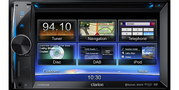   Clarion NX502E