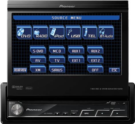   Pioneer AVH-P5100DVD