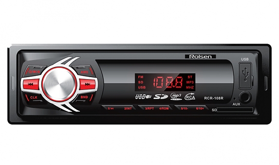 Магнитола Rolsen RCR-108R Магнитола Rolsen RCR-108R